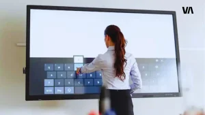interactive flat panel features