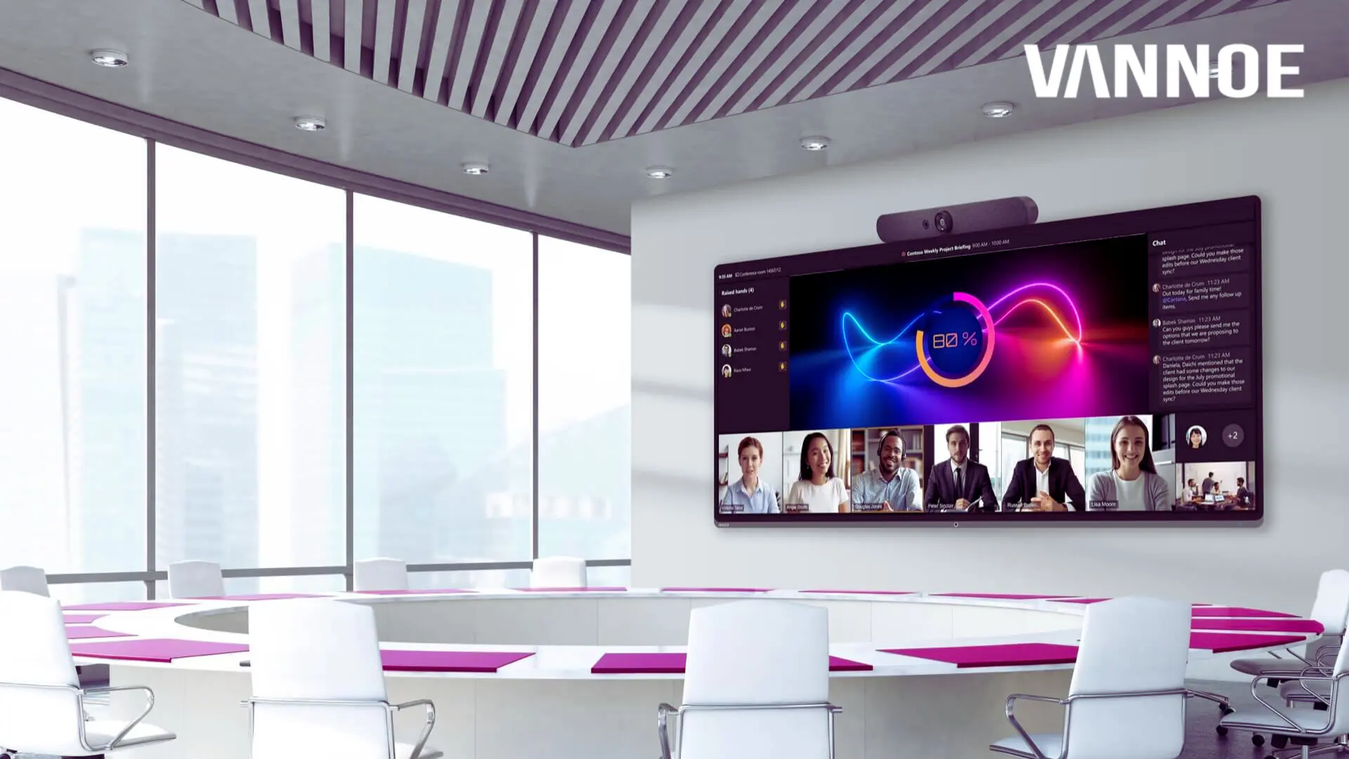 Interactive Display Solutions for Offices and Government by Vannoe