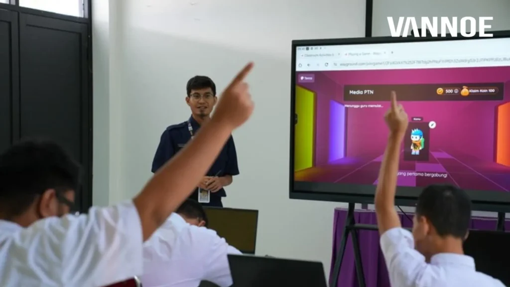 papan interaktif IFP sekolah