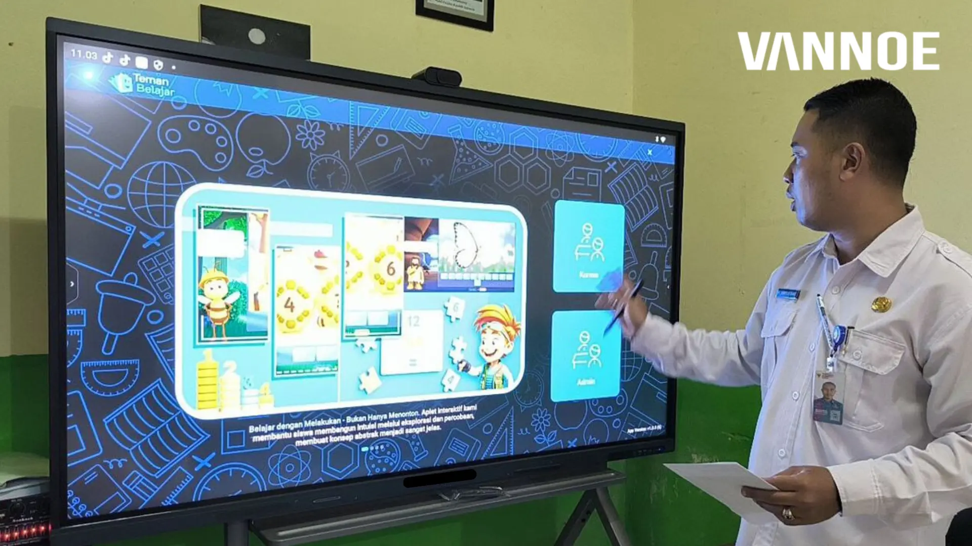 Tujuan penggunaan interactive flat panel