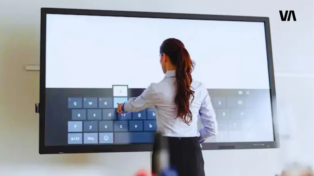 interactive flat panel features