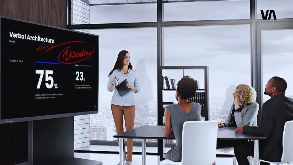 smart interactive flat panel